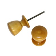 Ручка деревянная РК-3 малая (цвет темно-желтый)