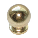 Ручка-кнопка металл, мод.121, золото