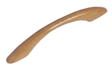 Ручка-скоба деревянная 96 мм., мод. 05-501-96, бук, лак матовый, G