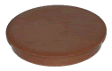Заглушка пластм. 60 мм (коричневая)