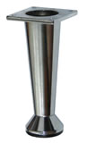 Ножка коническая метал. OZKM 102-06, h-100мм., хром бл.