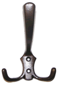 Крючок 3-рожковый ФМ 048 (Б5), медный антик