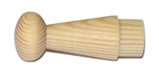Крючок деревянный, мод.13-43, без покрытия