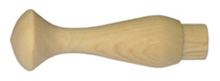 Крючок деревянный, мод.13-71, без покрытия