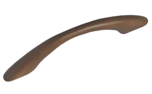 Ручка-скоба деревянная 96 мм,. мод. 05-501-96, кастанопсис, орех миланский матовый, С