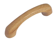 Ручка-скоба деревянная 64 мм., мод. 05-506-64, бук, лак матовый, G